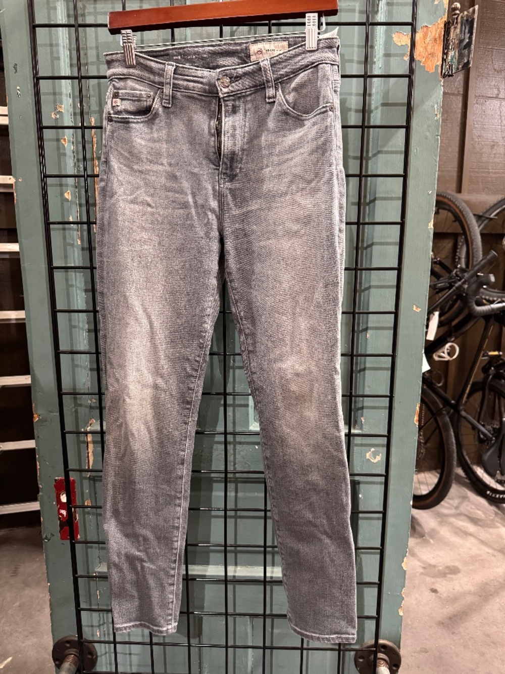 AG MARI HIGH RISE SLIM STRAIGHT WOMEN JEAN